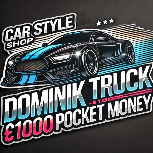 Sticker "£1000 POCKET MONEY" by Dominik Truck