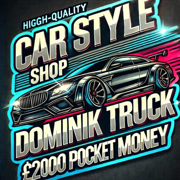 Sticker "£2000 POCKET MONEY" by Dominik Truck