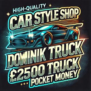 Sticker "£2500 POCKET MONEY" by Dominik Truck